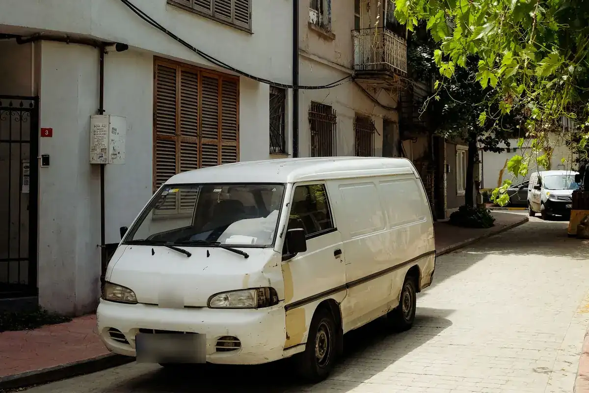 Biohazard cleanup technician in protective equipment, Parkway, CA